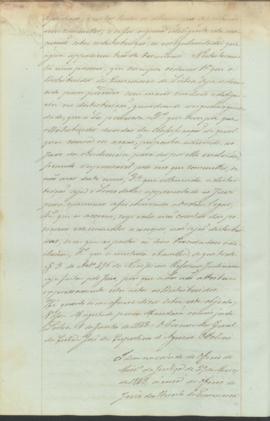 "Idem em virtude do Officio do Ministerio da Justiça de 29 de Março de 1843, á cerca do offi...