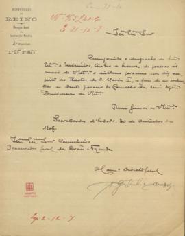 Reclamação da firma Meneses & Ferreira, empresária do Teatro D. Maria II, relativa à contribu...