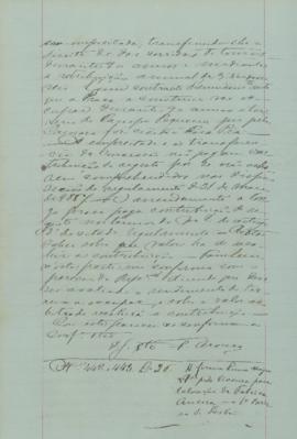 "A firma Lima Mayer & Filhos pede licença para laboração da Fábrica Âncora no 1.º Bairro...