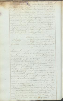 "Em cumprimento da Portaria do Ministério da Guerra de 9 de Outubrbro de 1849, ácerca do réo...