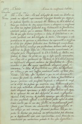 "Ácerca da verificação d'obitos"