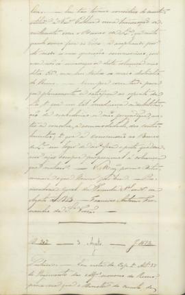 Parecer acerca da suspensão do subdiretor da alfândega de Castelo de Vide