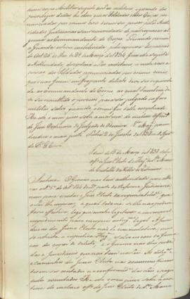 "Idem de 15 de Março de 1838 sobre officio do Juis Eleito fa Freguesia de Santa Maria do Cas...