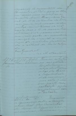 "Processo relativo aos estatutos da Companhia dos Caminhos de Ferro e legalidade das convenç...