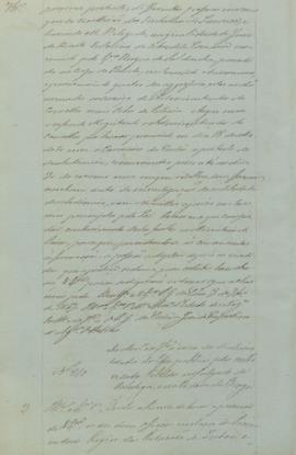 "Ao ministro da Justiça acerca dos dinheiros tirados dos cofres públicos pelas autoridades r...