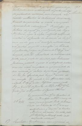 "Em cumprimento do officio do Ministerio do Reino de 31 de Maio de 1847, a cerca da regra pa...