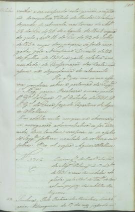 "Em cumprimento da Portaria do Ministerio dos Negocios Estrangeiros de 17 de setembro de 185...