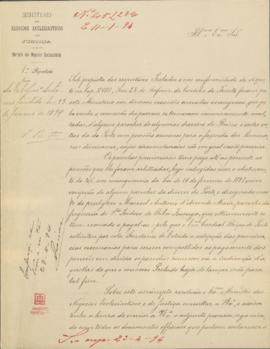 Adoção das providências necessárias para obrigar os párocos remissos a pagar as pensões em dívida...