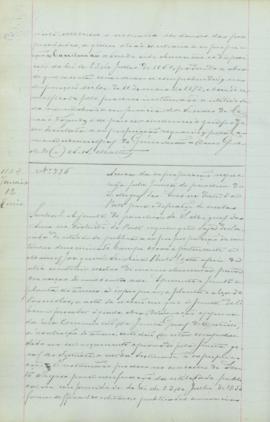 "Acerca da expropriação requerida pela Junta de paróquia de São Miguel das Aves no Distrito ...