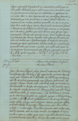 "Ácerca da pretensão de João Antonio Pusich."
