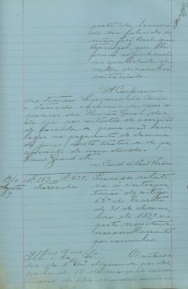 "Processo relativo à interpretação do artigo 62.º do Decreto de 31 de dezembro de 1897 na pa...