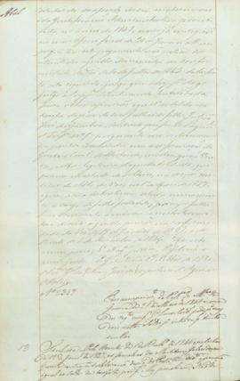 "[Parecer] em cumprimento da Portaria do Ministerio da Guerra de 21 de Maio de 1849 ácerca d...