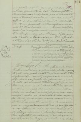 "Acerca da consulta em que a Junta de Crédito Público propõe para ser autorizada a cobrar um...