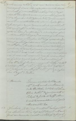 "Idem em virtude da Portaria do Ministerio da Marinha e ultramar de 30 de Outubro de 1844 so...