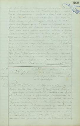 "Processo relativo aos encargos pios não cumpridos por João Miguel Rolim Tavares Pereira d'A...