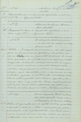 "Os advogados provisionarios e os direitos de mercê dos seus provimentos"