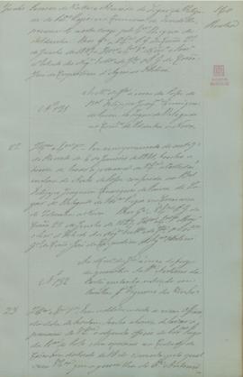 "Ao ministro da Justiça acerca da fuga da guerrilha do padre António da Sertã que tinha entr...