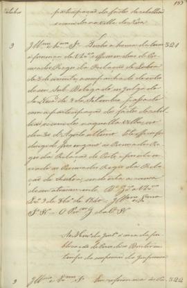 "Ao Ministro da Justiça á cerca da publicação do Periodico Diretor em tempo da suspensão da ...