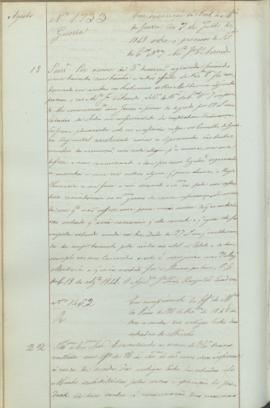 "Em cumprimento do Officio do Ministerio do Reino de 28 de Fevereiro de 1848 sobre a venda d...