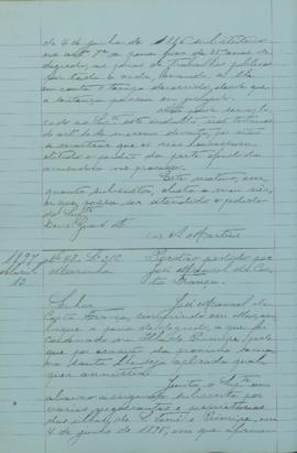 "Perdão pedido por José Manuel da Costa França"