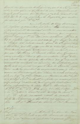 "Ao presidente da Câmara dos Pares"