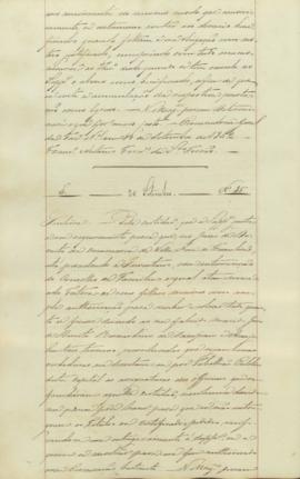 Parecer acerca do requerimento da viúva do juiz de direito, Bernardino de Sampaio e Araújo, em qu...