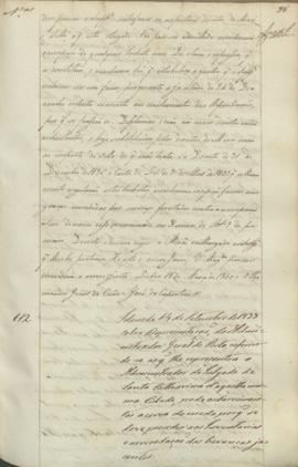 "Idem de 14 de Setembro de 1839 sobre Representação, do Administrador Geral do Porto, referi...