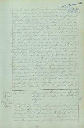 "Processo de demarcação da quinta das Varandas em Porto de Mugem"