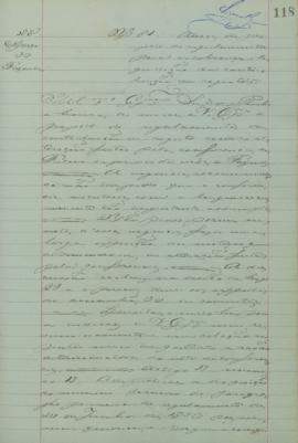 "Acerca do projeto de regulamento para a cobrança e liquidação da contribuição de registo"