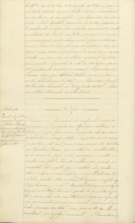 Parecer acerca da insuficiência do ordenado, que recebem os empregados das Alfândegas subalternas...