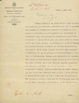 Processo em que a Parceria da Ponte sobre o Tejo em Abrantes pede que seja cobrado o imposto de p...