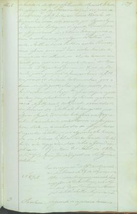 "Em cumprimento do Officio do Ministerio do Reino de 26 de Março de 1850, á cerca espancamen...