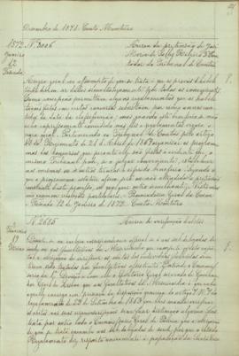 "Ácerca da verificação d'obitos"