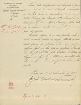 Dúvida sobre se as famílias dos condenados Henrique José Rosado, Manuel Cunha, José Caetano e Dom...