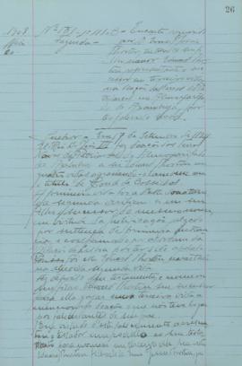 "Encarte requerido por D. Emma Jessie Thornton, tutora de seu filho menor Eduard Thornton, r...
