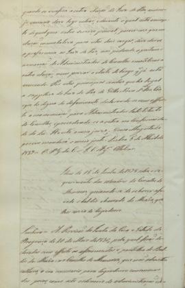 "Idem de 15 de Junho de 1838 sobre o requerimento dos moradores do Concelho de Monsaraz, que...