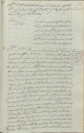 "Em observancia do Officio do Ministerio do Reino de 26 de Agosto de 1845, á cerca da reprez...