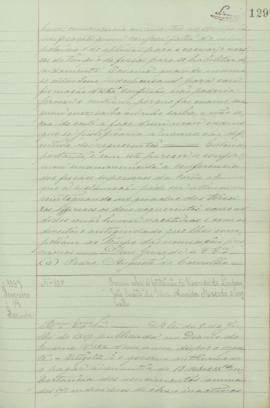 "Processo sobre a pretensão do Visconde de Lindoso, João Peixoto da Silva Almeida Macedo e C...