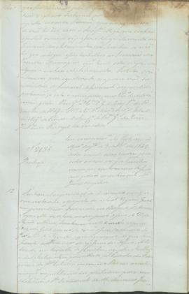 "Em cumprimento da Portaria do Ministério da Justiça de 3 de Outubro de 1849, sobre o modo c...