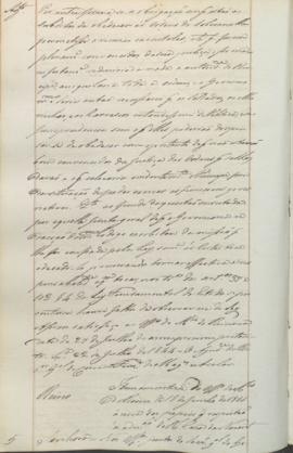 "Idem em virtude do Officio do Ministerio do Reino de 18 de Junho de 1844 á cerca dos papeis...