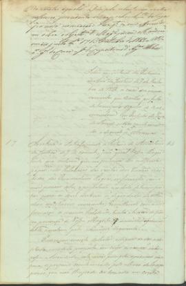 "Idem em virtude da Portaria do Ministerio da Justiça de 7 de Outubro de 1842, á cerca dos i...