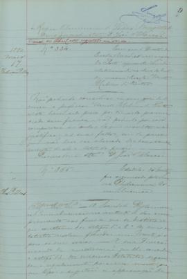 "Em que o diretor da Escola Médico-Cirúrgica do Porto apresenta dúvida relativamente ao abon...