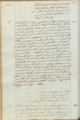 "Idem de 12 de Junho de 1841, á cerca da representação dos Directores da Companhia da Ponte ...