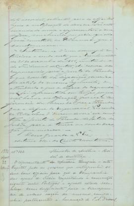 "Ministro de Austria - Revisão de sentença"