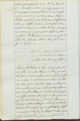 "Idem de 1º de Setembro de 1838 acerca de requerimento de Bernardo Antonio da Motta e Silva ...