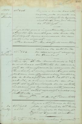 "Em que o Bacharel João Correia de Freitas pede a exclusão do Bacharel Candido de Figueiredo...