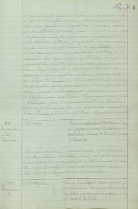 "Acerca de um legado de um conto de réis feito pelo bacharel António de Oliveira Brandão par...