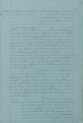 "Processo relativo a assuntos da administração da Companhia de Moçâmedes"