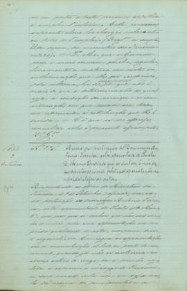 "Acerca da pertenção de Domingos António Ferreira, actor aposentado do Theatro D. Maria 2.ª ...