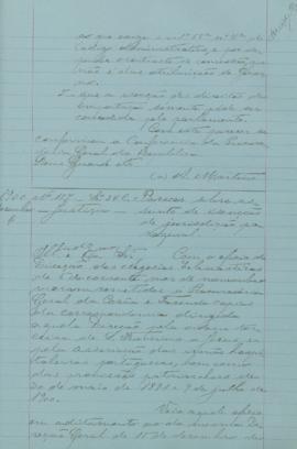 "Parecer sobre assunto de isenções de jurisdição paroquial"